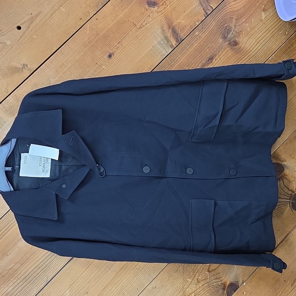 NWOT ZARA 5 Button Blazer Jacket 2 Pockets Notched Collar 5667/805/401 LARGE